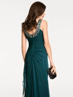 Abendkleid mit Schmucksteinen