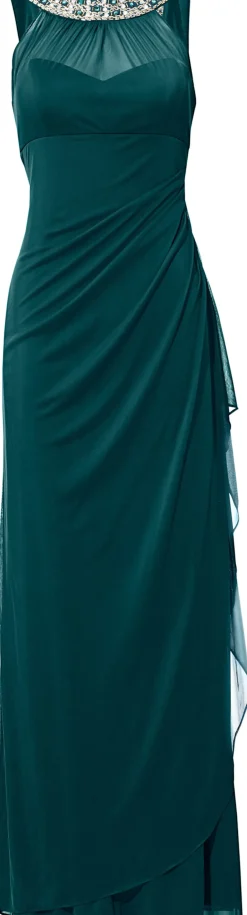 Abendkleid mit Schmucksteinen