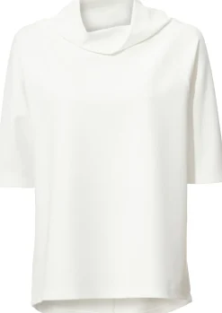 3/4-Arm-Shirt mit längerem Rücken