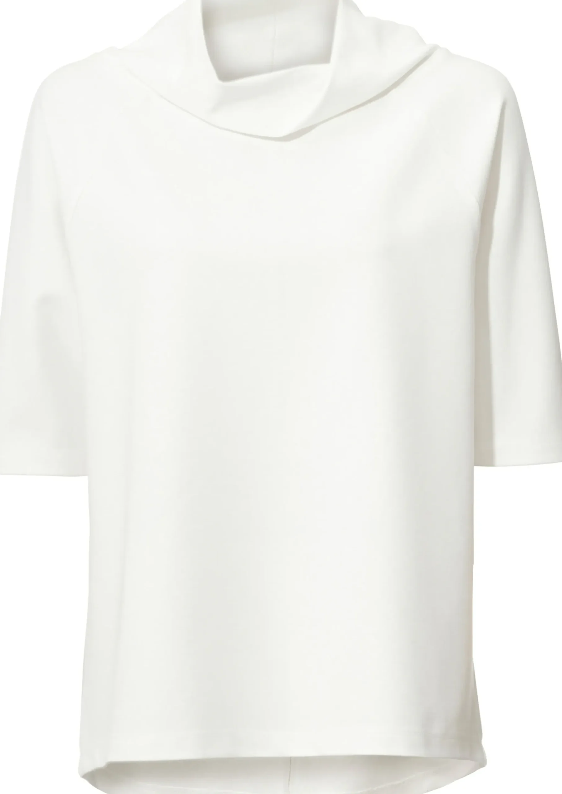 3/4-Arm-Shirt mit längerem Rücken