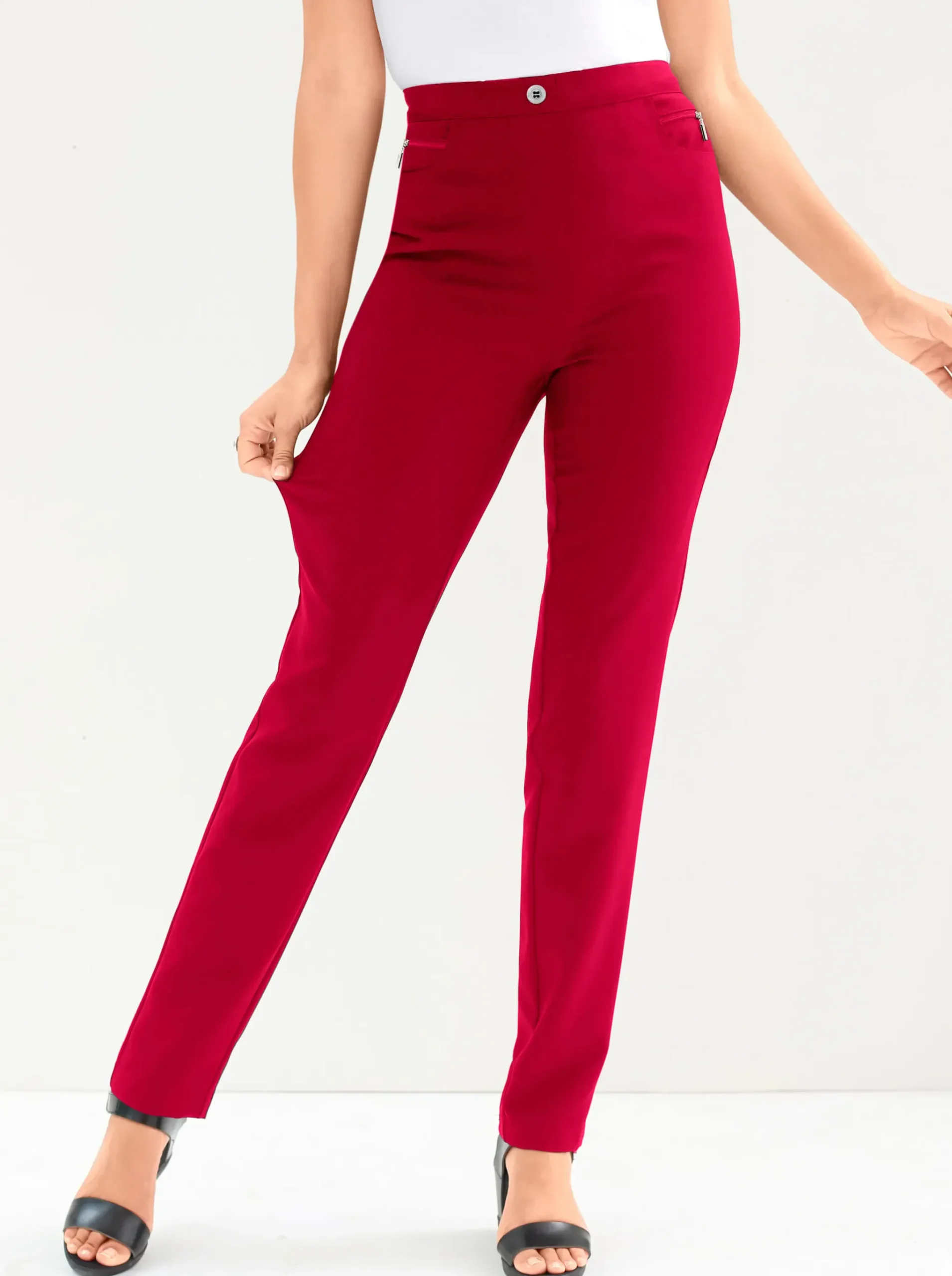 Bengalinhose mit Zierreißverschlüssen