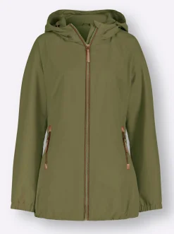 Übergangsjacke in Microfaser-Qualität