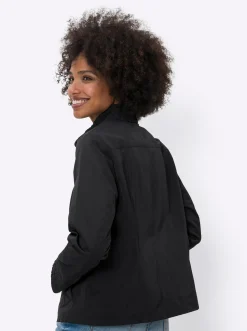 Übergangsjacke mit Smok-Abschlüssen
