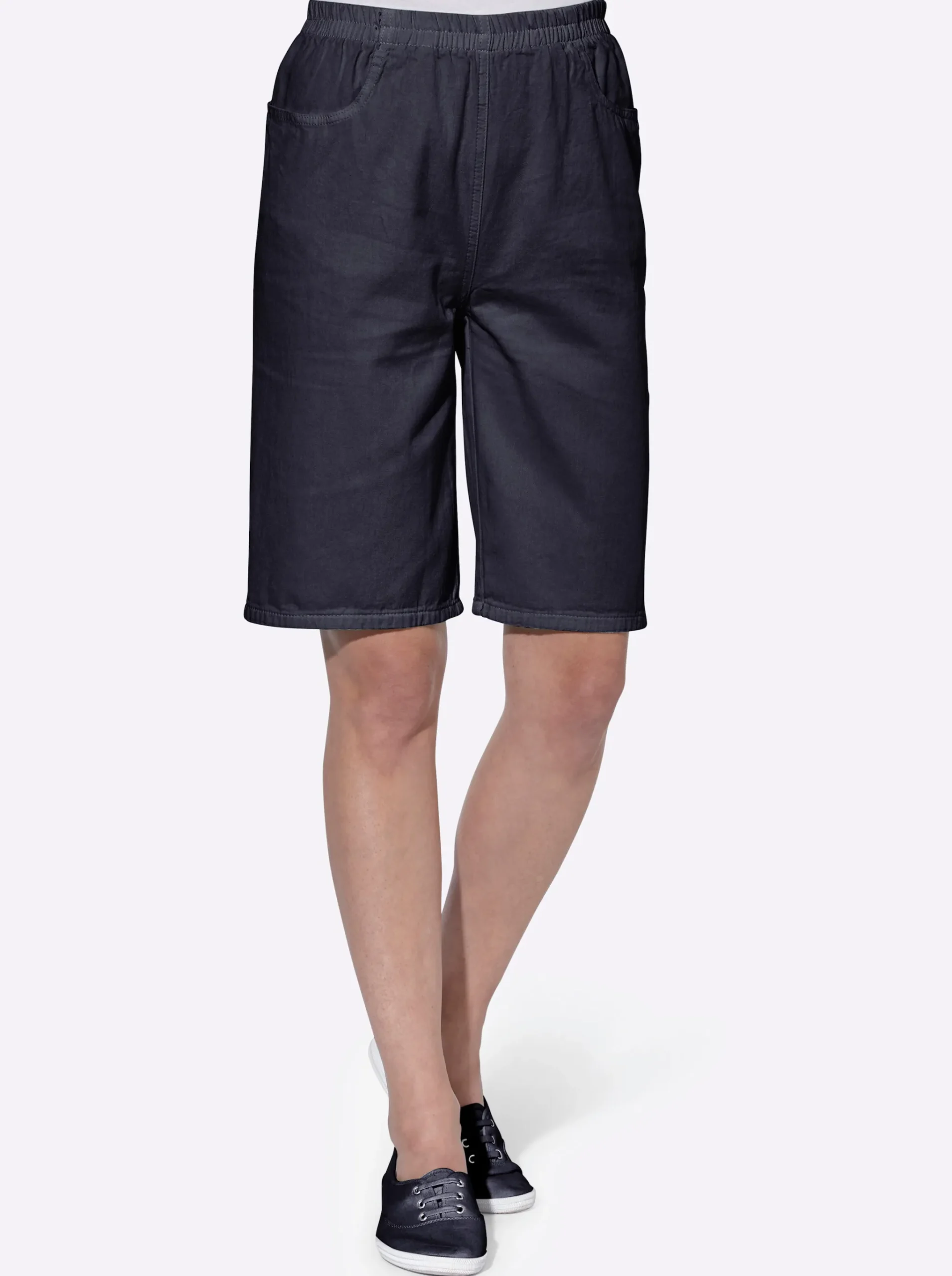 Bermudas mit Rundum-Dehnbund