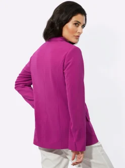Blazer mit Knopfverschluss