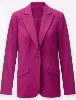 Blazer mit Knopfverschluss