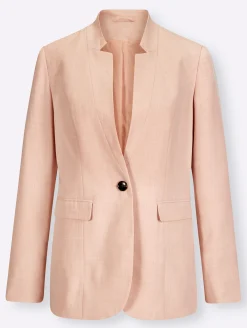 Blazer mit Stehkragen