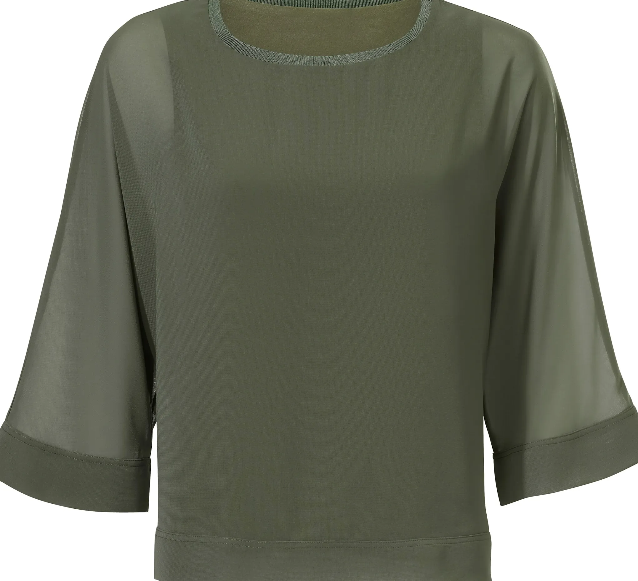 Blusenshirt mit Fledermausärmeln