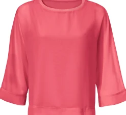 Blusenshirt mit Fledermausärmeln