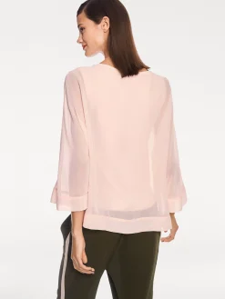 Blusenshirt mit Fledermausärmeln