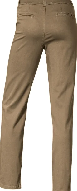 Chinohose in Karotten-Form