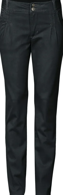 Chinohose in Karotten-Form