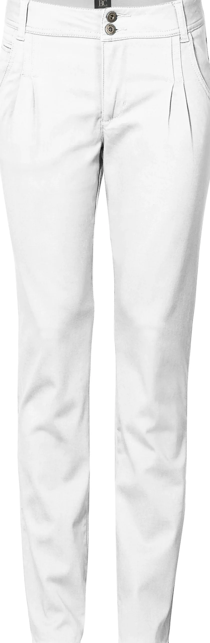 Chinohose in Karotten-Form