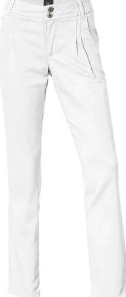 Chinohose in Karotten-Form