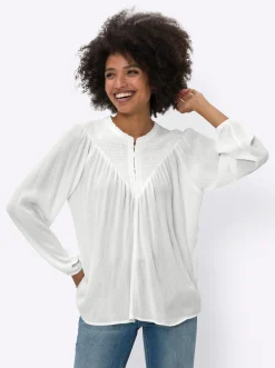 Crinklebluse