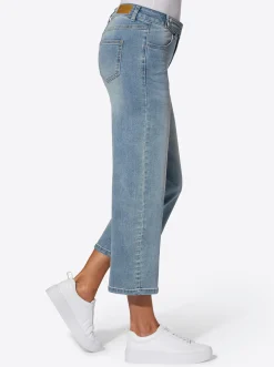 Culotte in Denim-Qualität