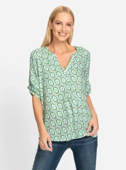 Druckbluse