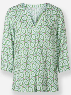 Druckbluse