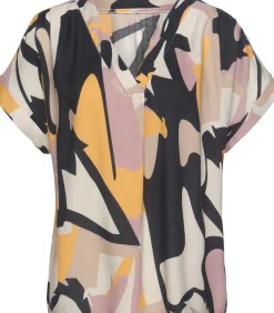 Druckbluse