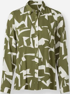 Druckbluse
