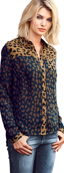 Druckbluse