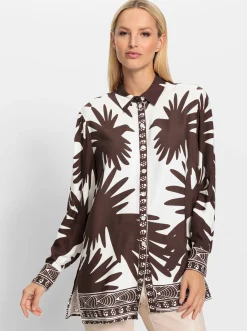 Druckbluse