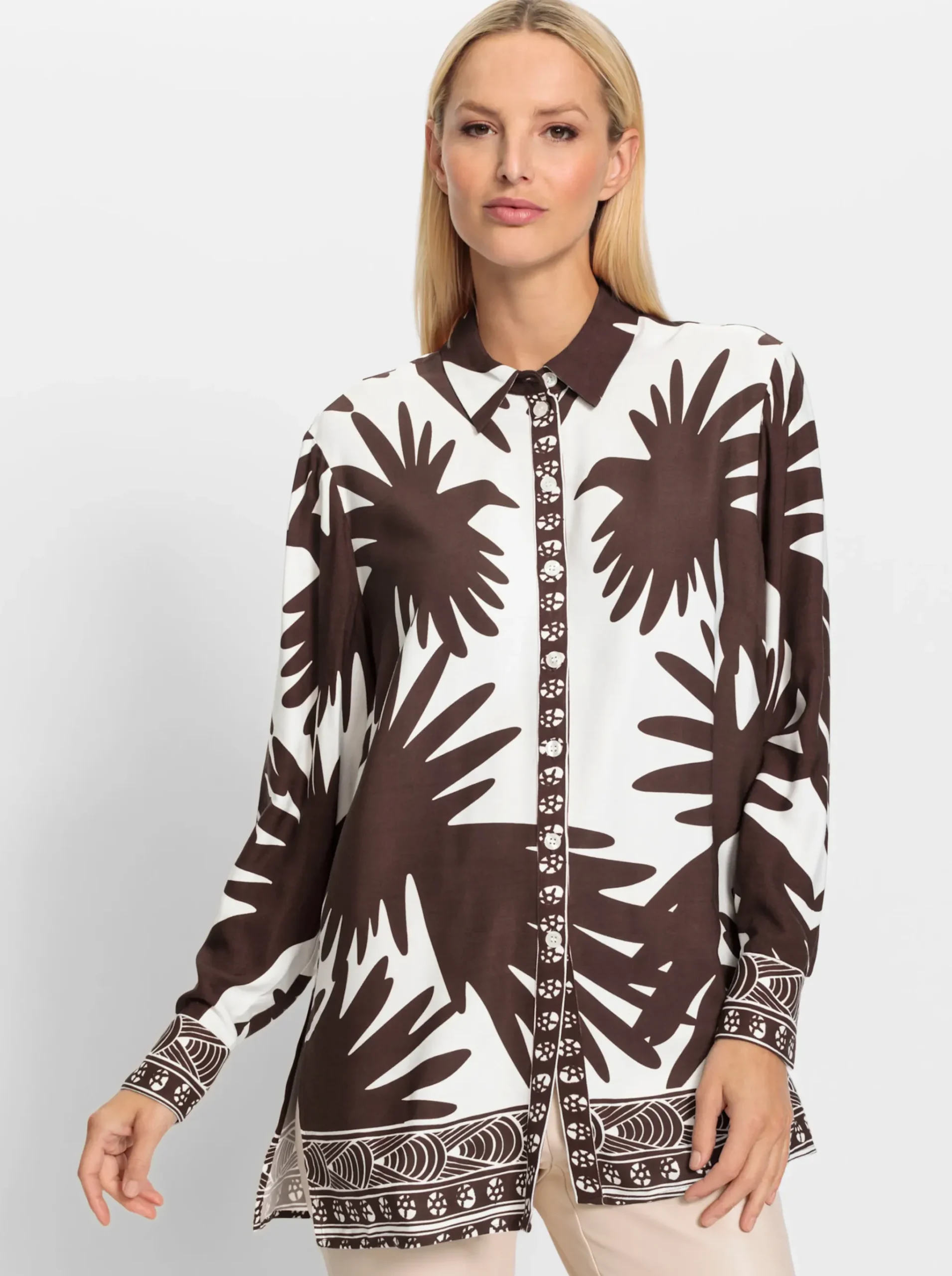Druckbluse