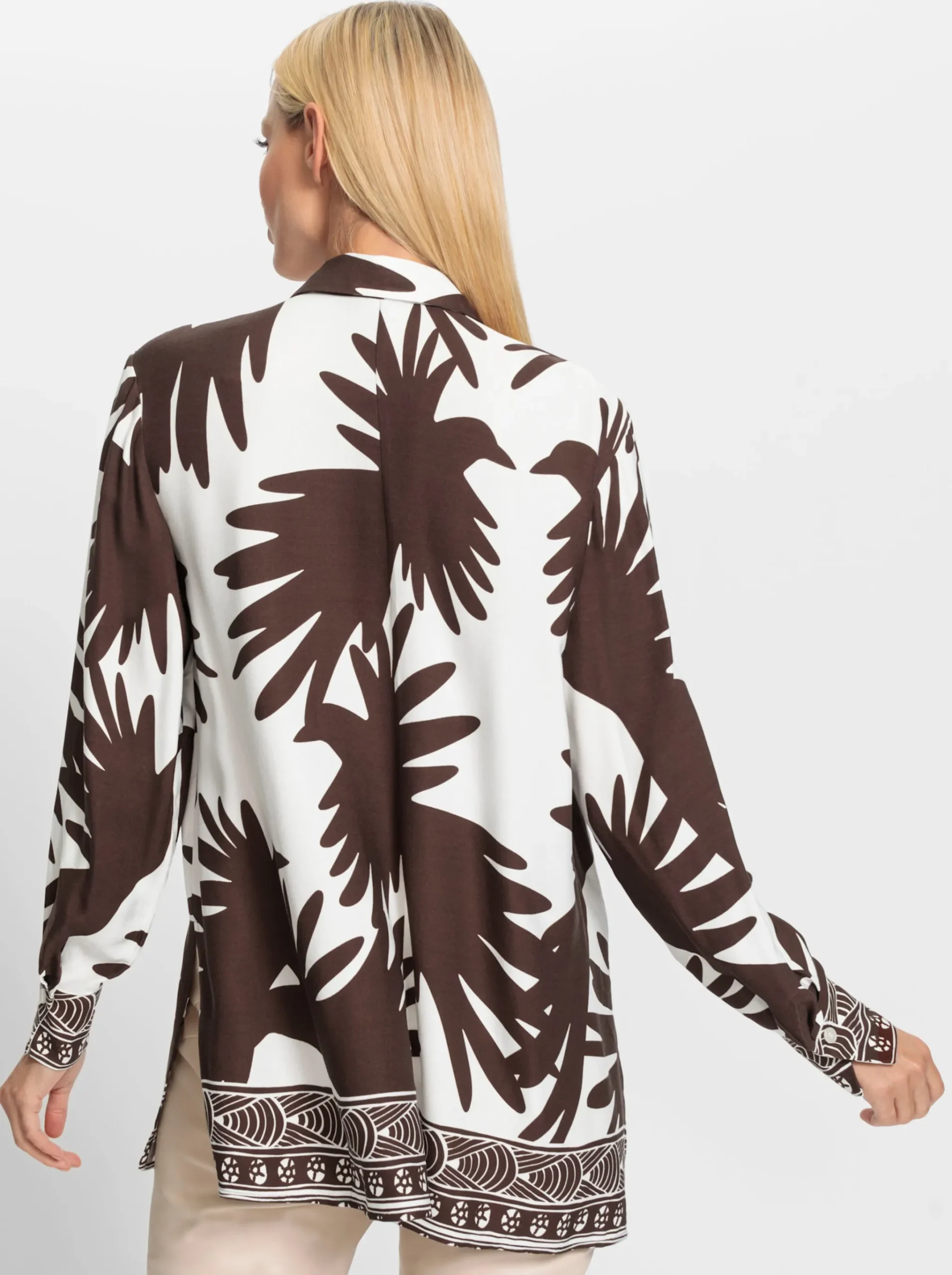 Druckbluse