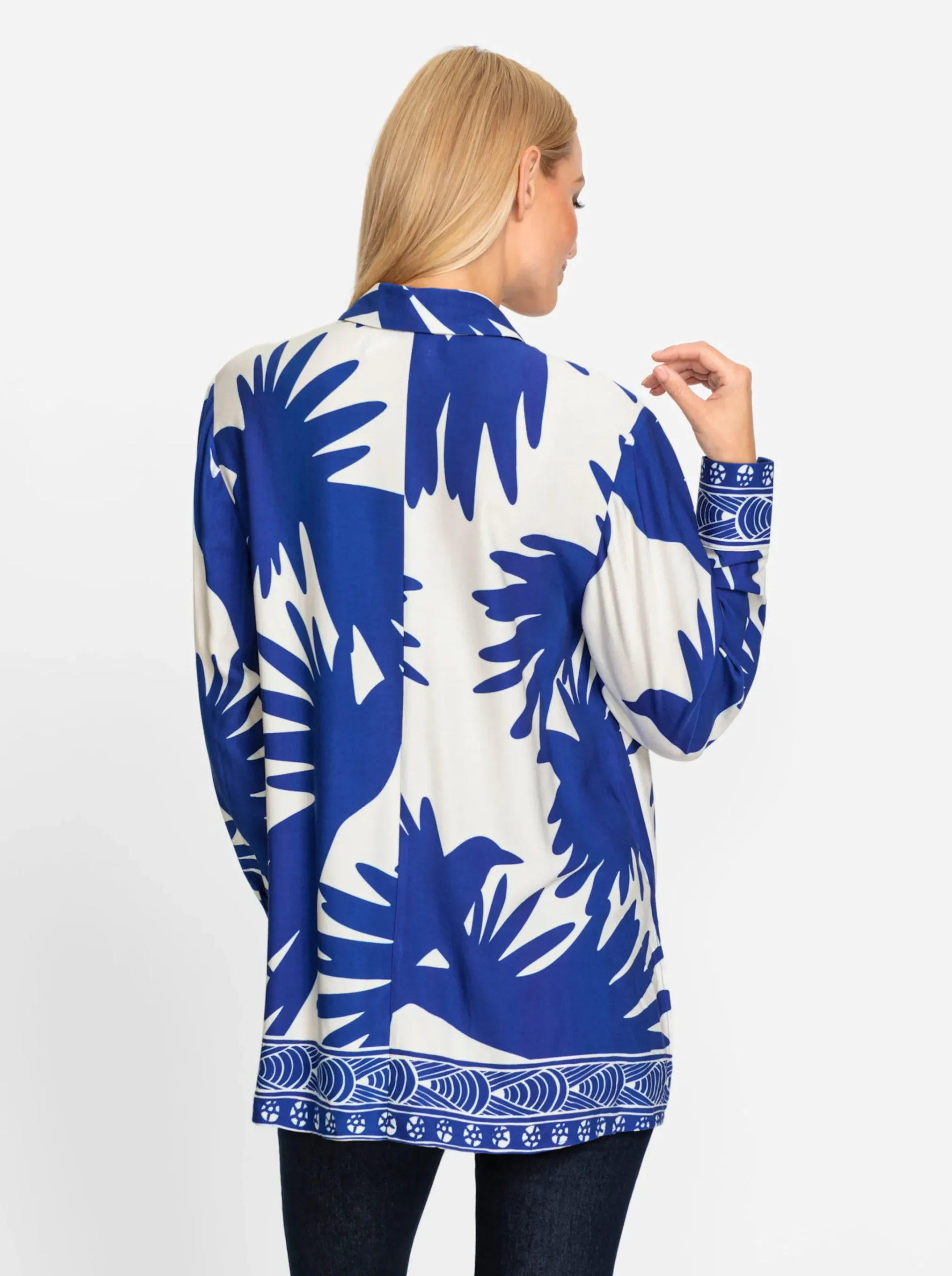 Druckbluse