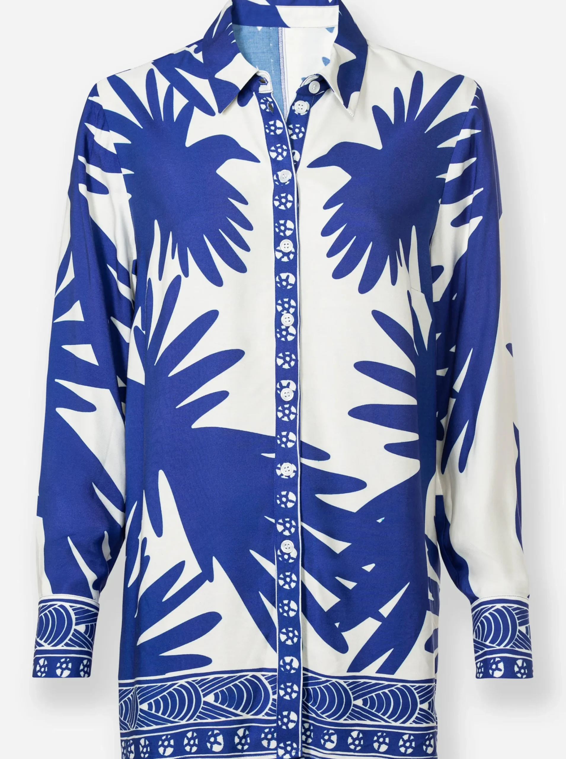 Druckbluse