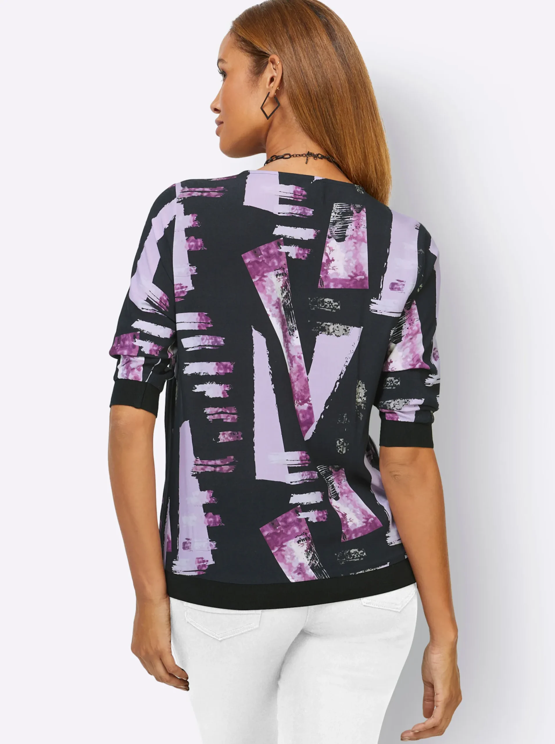 Druckbluse