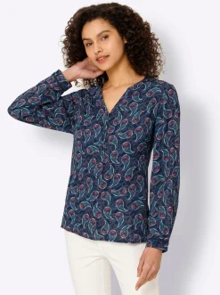 Druckbluse