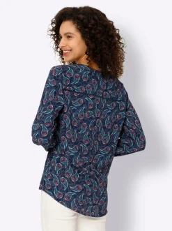 Druckbluse