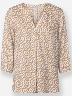 Druckbluse