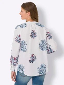 Druckbluse