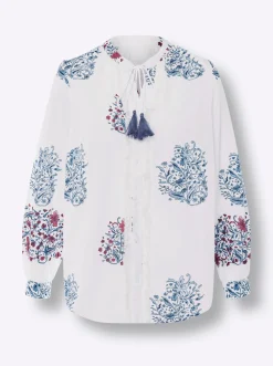 Druckbluse