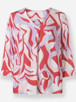 Druckbluse