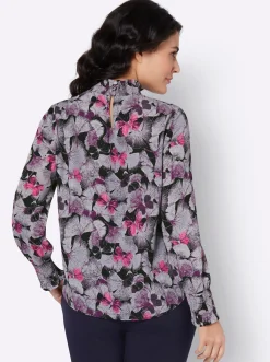 Druckbluse