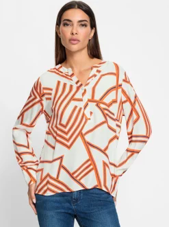 Druckbluse