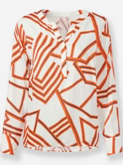 Druckbluse