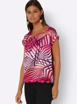 Druckbluse