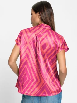 Druckbluse
