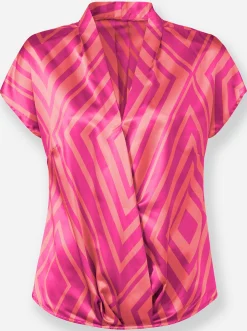 Druckbluse