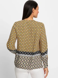 Druckbluse