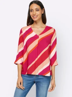 Druckbluse