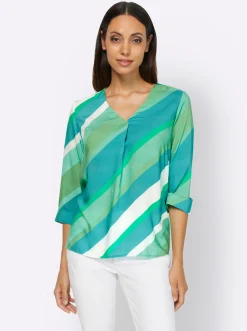 Druckbluse