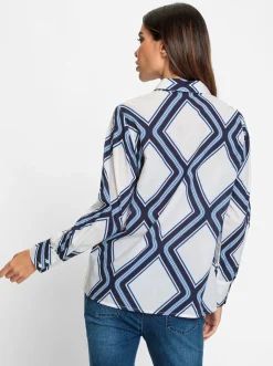 Druckbluse