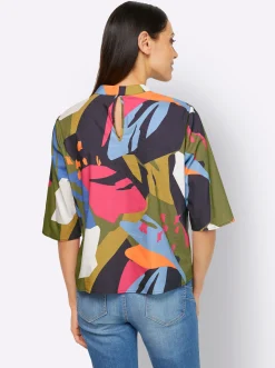 Druckbluse