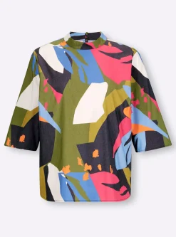 Druckbluse