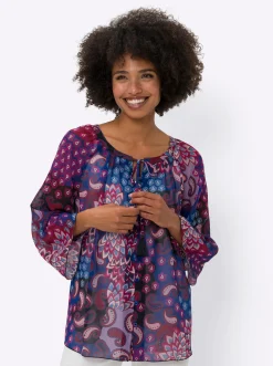 Druckbluse